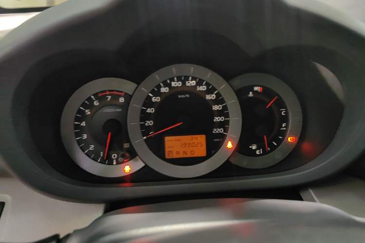 Used Toyota RAV4 2010 2.0L Automatic Deluxe Upgrade Edition Instrument Cluster