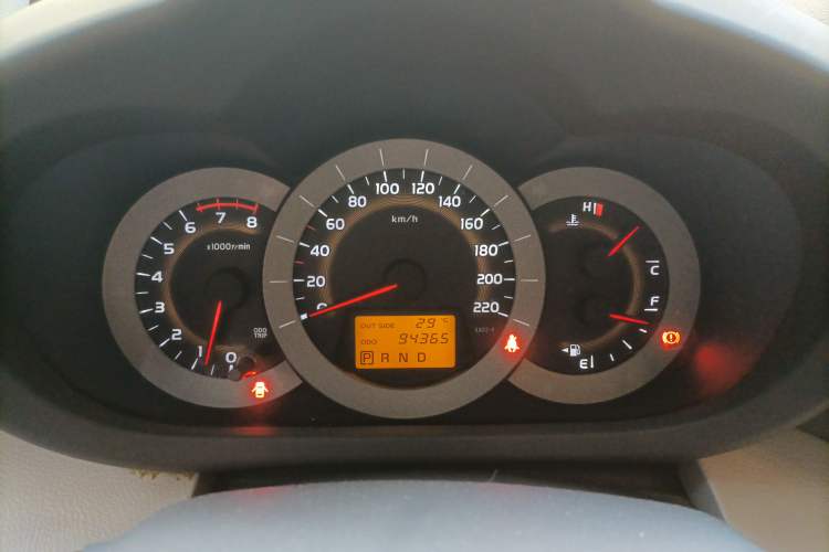 Used Toyota RAV4 2010 2.0L Automatic Deluxe Upgrade Edition Instrument Cluster