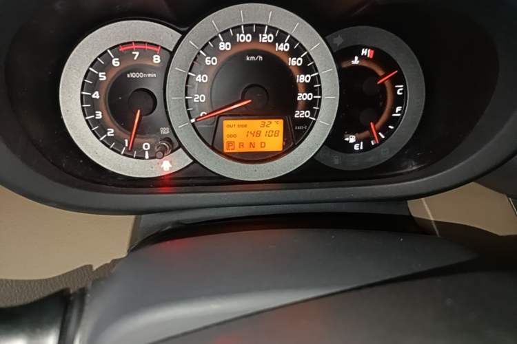Used Toyota RAV4 2011 2.0L Automatic Classic Edition Odometer Close Up