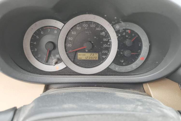 Used Toyota RAV4 2011 2.0L Manual Classic Edition Odometer Close Up