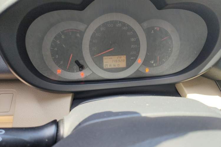 Used Toyota RAV4 2011 2.0L Automatic Classic Edition Odometer Close Up
