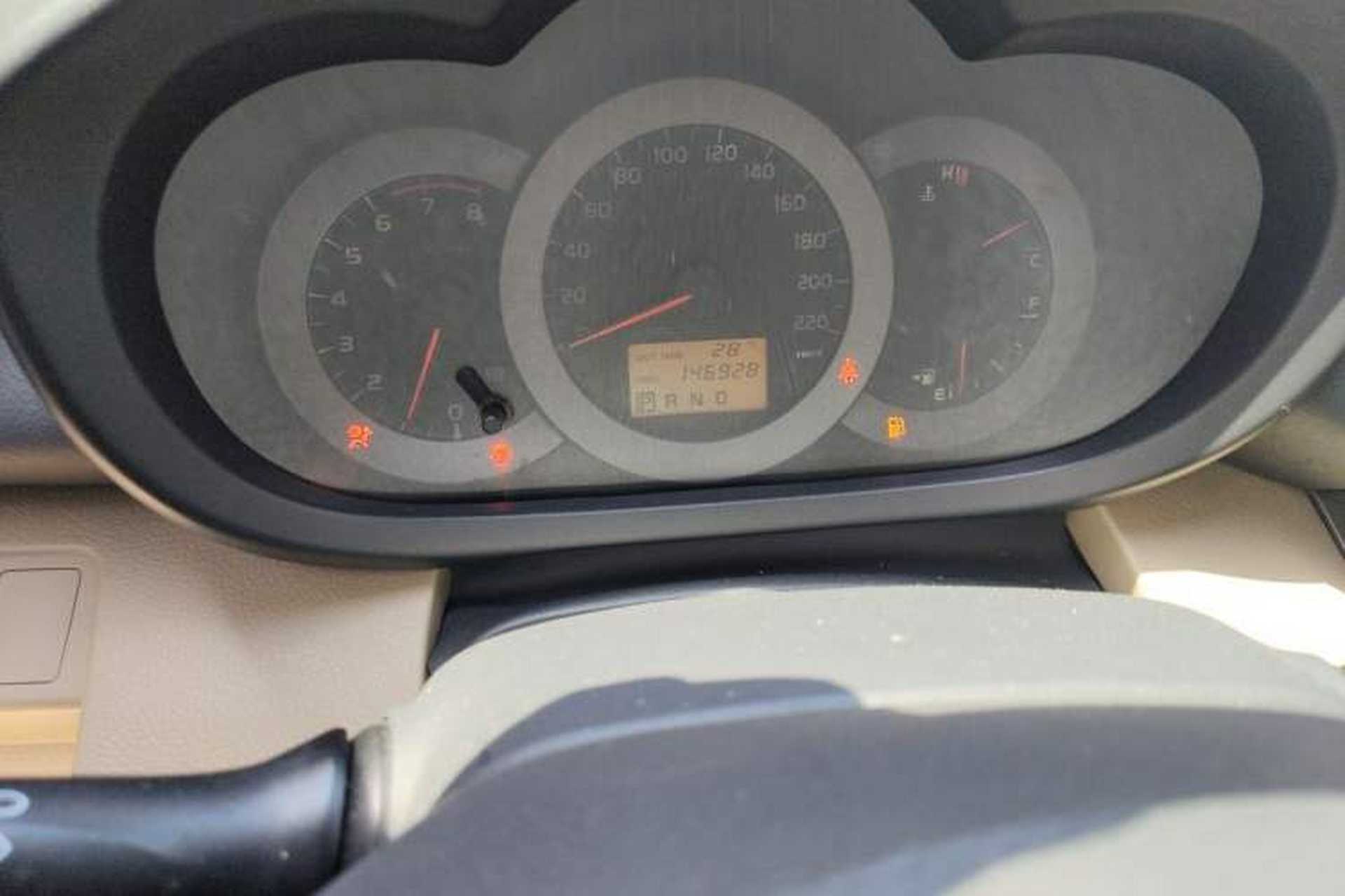 Used Toyota RAV4 2011 2.0L Automatic Classic Edition Odometer Close Up