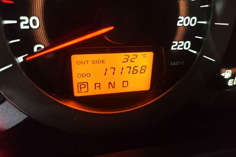 Used Toyota RAV4 2011 2.0L Automatic Classic Edition Odometer Close Up