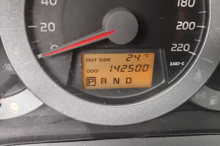 Used Toyota RAV4 2011 2.0L Automatic Classic Edition Odometer Close Up