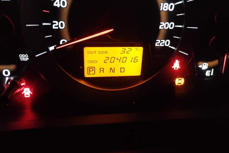Used Toyota RAV4 2011 2.0L Automatic Classic Edition Odometer Close Up