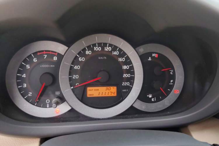 Used Toyota RAV4 2011 2.0L Manual 4x4 Edition Instrument Cluster