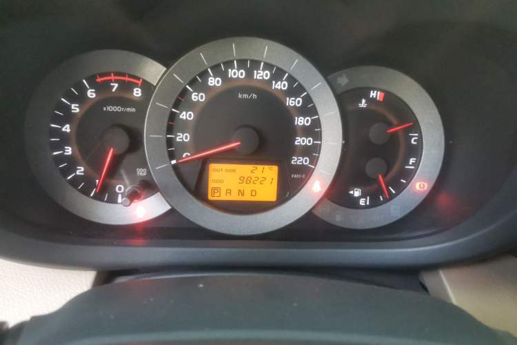 Used Toyota RAV4 2011 2.0L Automatic 4x4 Edition Odometer Close Up