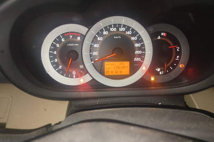 Used Toyota RAV4 2011 2.0L Automatic Classic Edition Odometer Close Up