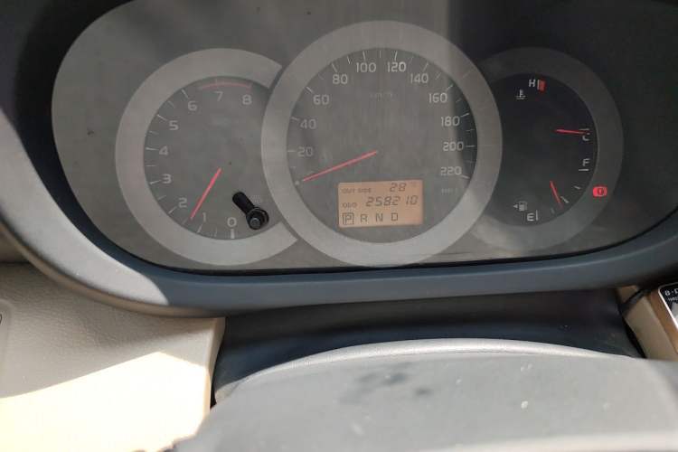 Used Toyota RAV4 2011 2.0L Automatic 4x4 Edition Odometer Close Up