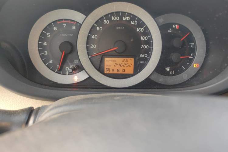 Used Toyota RAV4 2011 2.0L Automatic Classic Edition Odometer Close Up