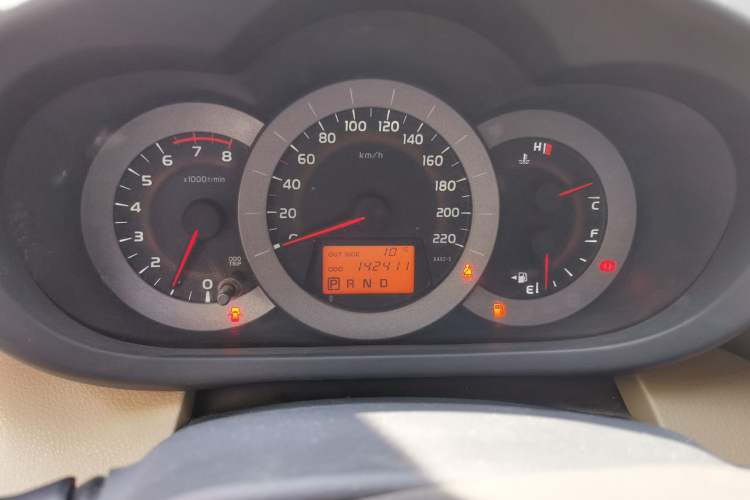 Used Toyota RAV4 2011 2.0L Automatic 4x4 Edition Odometer Close Up
