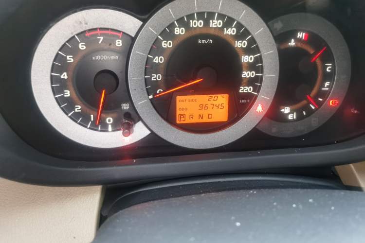 Used Toyota RAV4 2011 2.0L Automatic Classic Edition Odometer Close Up
