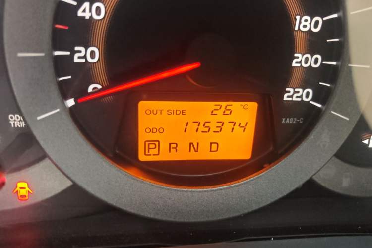 Used Toyota RAV4 2011 2.0L Automatic Classic Edition Odometer Close Up