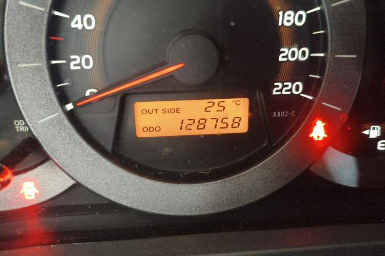 Used Toyota RAV4 2011 2.0L Manual Classic Edition Odometer Close Up