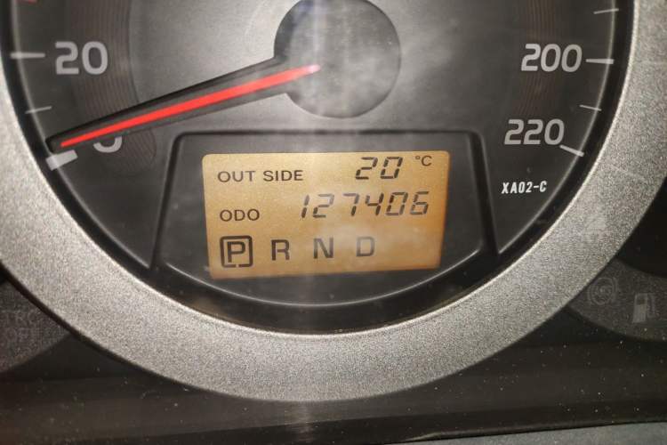 Used Toyota RAV4 2011 2.0L Automatic 4x4 Edition Odometer Close Up