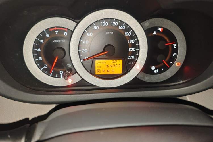 Used Toyota RAV4 2011 2.0L Automatic Classic Edition Odometer Close Up