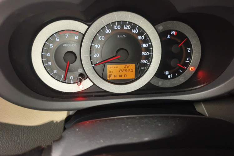 Used Toyota RAV4 2011 2.0L Automatic Classic Edition Odometer Close Up