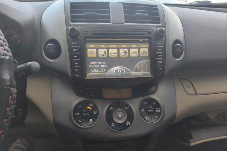 Used Toyota RAV4 2011 2.4L Automatic 4x4 Luxury Edition Audio And AC Panel