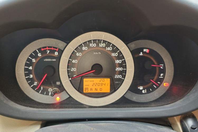 Used Toyota RAV4 2011 2.4L Automatic 4x4 Luxury Edition Instrument Cluster