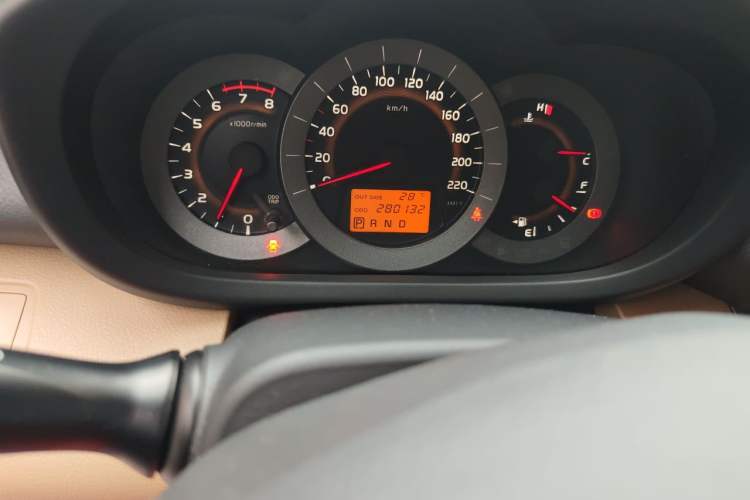 Used Toyota RAV4 2011 2.0L Automatic 4x4 Edition Odometer Close Up