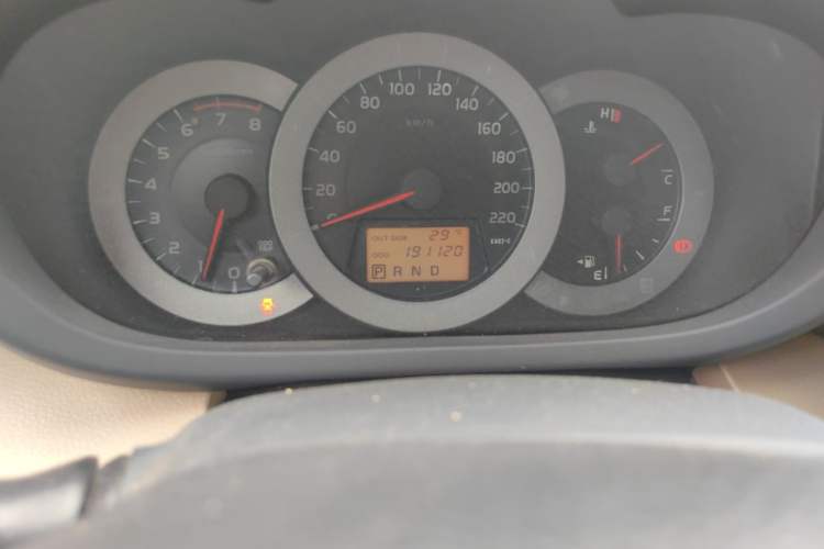 Used Toyota RAV4 2011 2.0L Automatic 4x4 Edition Odometer Close Up