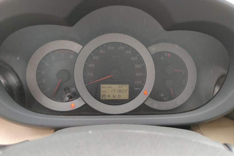 Used Toyota RAV4 2011 2.4L Automatic 4x4 Luxury Edition Odometer Close Up