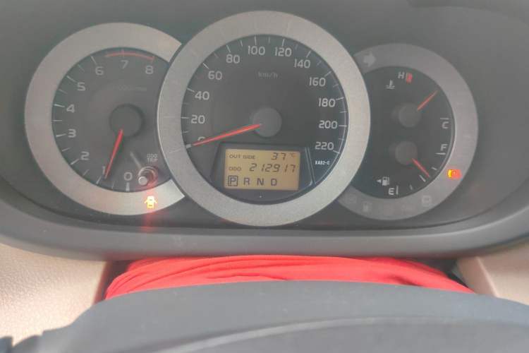 Used Toyota RAV4 2011 2.0L Automatic Luxury Edition Odometer Close Up