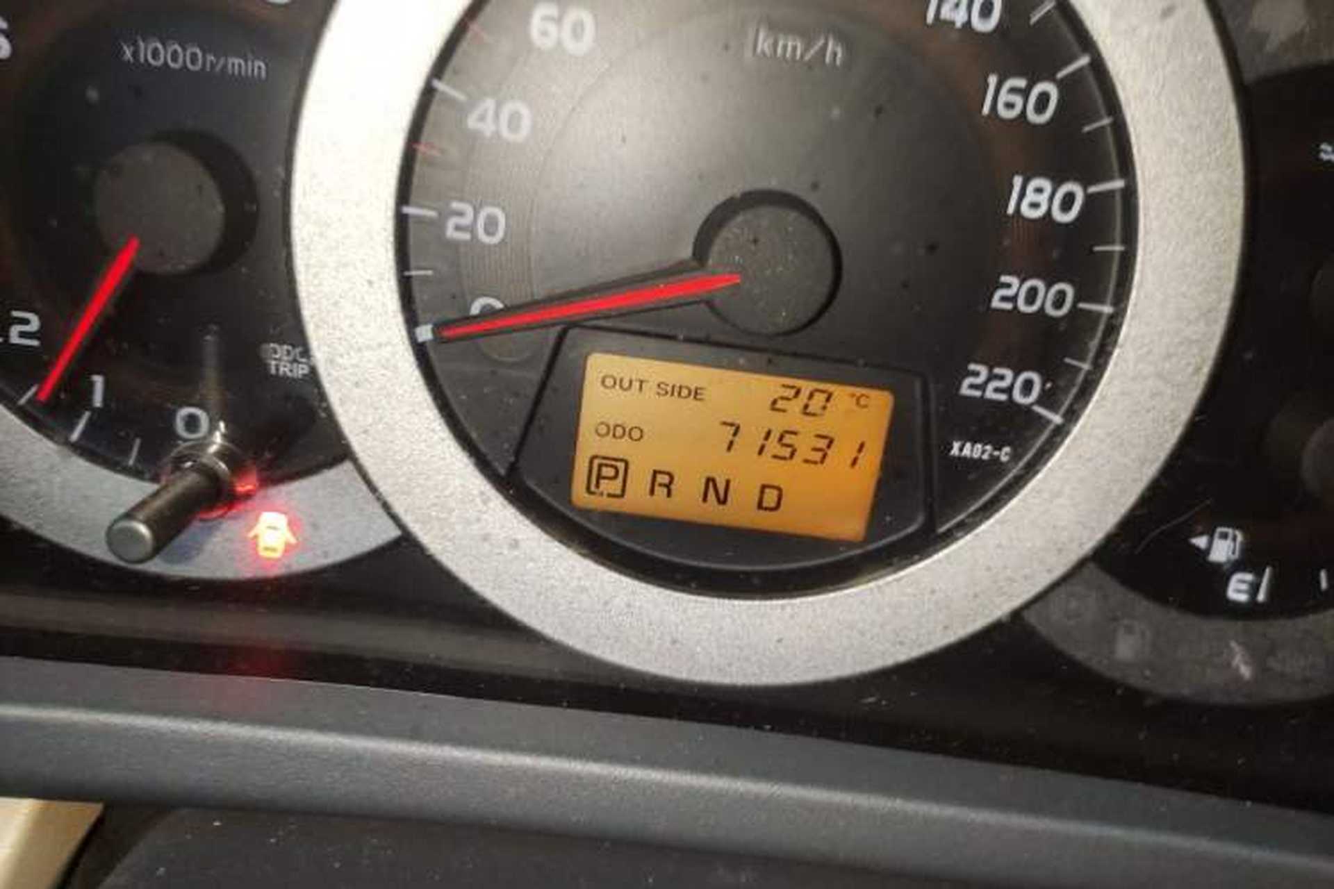 Used Toyota RAV4 2011 2.0L Automatic 4x4 Edition Odometer Close Up
