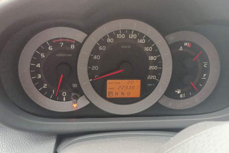 Used Toyota RAV4 2011 2.4L Automatic 4x4 Luxury Edition Instrument Cluster