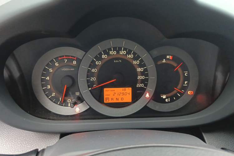 Used Toyota RAV4 2011 2.4L Automatic 4x4 Luxury Edition Instrument Cluster