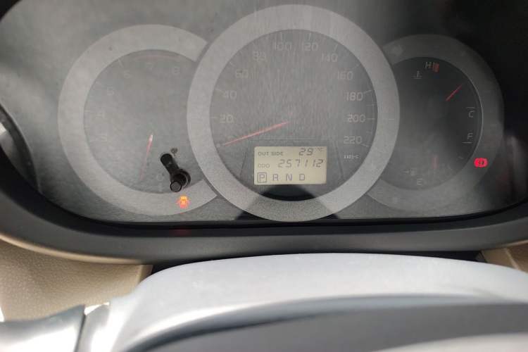 Used Toyota RAV4 2011 2.0L Automatic Classic Edition Odometer Close Up