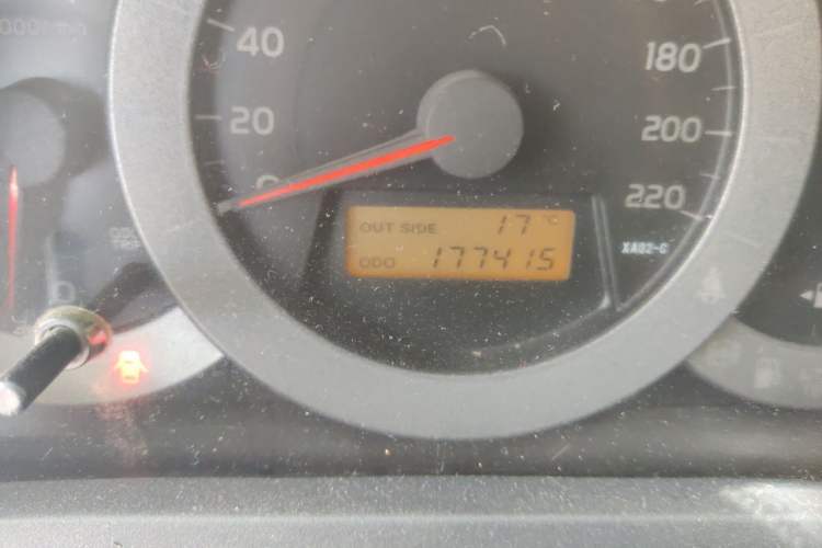 Used Toyota RAV4 2011 2.0L Manual Classic Edition Odometer Close Up