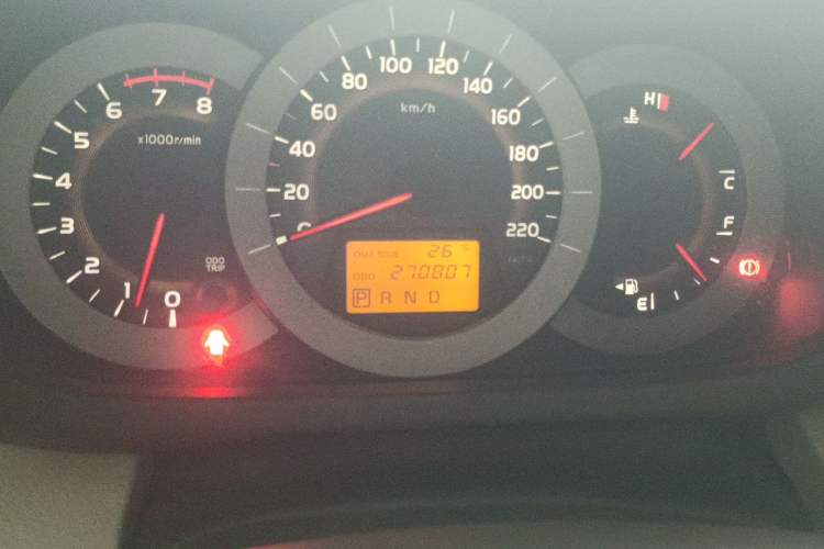 Used Toyota RAV4 2011 2.0L Automatic Classic Edition Odometer Close Up