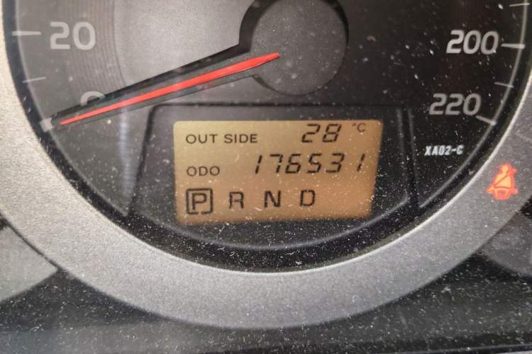 Used Toyota RAV4 2011 2.0L Automatic Classic Edition Odometer Close Up