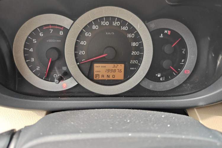 Used Toyota RAV4 2011 2.0L Automatic Classic Edition Odometer Close Up