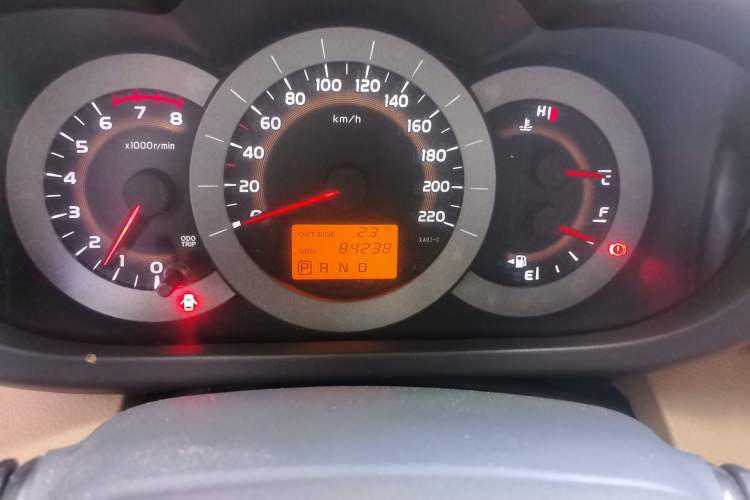 Used Toyota RAV4 2011 2.0L Automatic 4x4 Edition Odometer Close Up