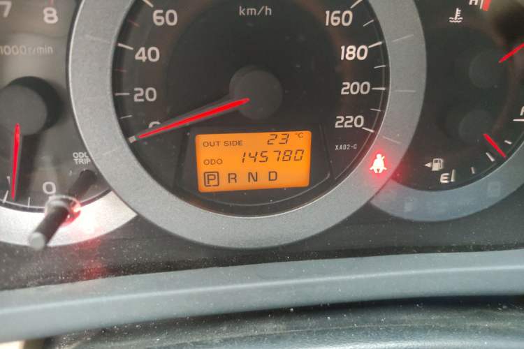 Used Toyota RAV4 2011 2.0L Automatic 4x4 Edition Odometer Close Up