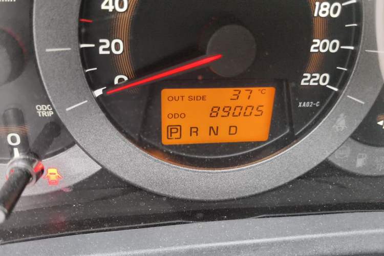 Used Toyota RAV4 2011 2.0L Automatic Classic Edition Odometer Close Up