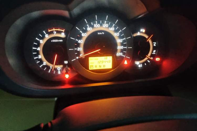 Used Toyota RAV4 2011 2.0L Automatic Classic Edition Odometer Close Up