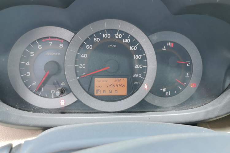 Used Toyota RAV4 2012 Luxurious Edition 2.0L Automatic All-Wheel Drive Instrument Cluster