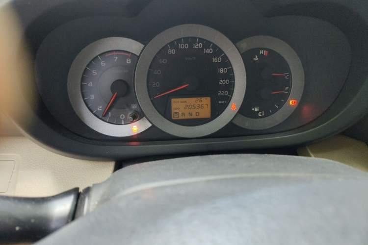 Used Toyota RAV4 2012 Luxurious Edition 2.0L Automatic All-Wheel Drive Instrument Cluster