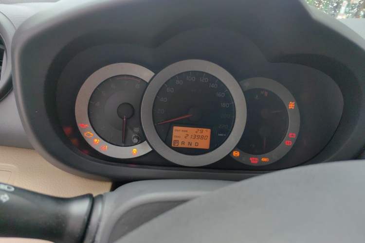 Used Toyota RAV4 2012 Luxurious 2.4L Automatic 4x4 with Stylish Features Instrument Cluster