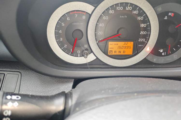 Used Toyota RAV4 2012 Luxurious 2.4L Automatic 4x4 with Stylish Features Odometer Close Up