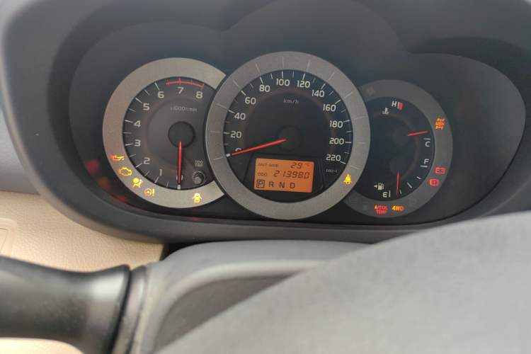 Used Toyota RAV4 2012 Luxurious 2.4L Automatic 4x4 with Stylish Features Odometer Close Up