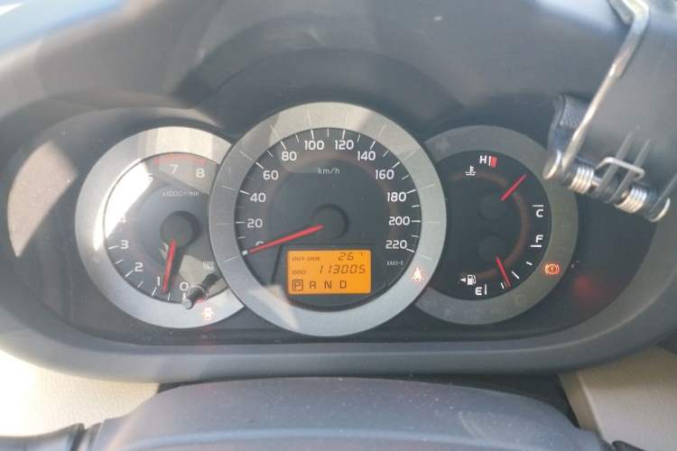 Used Toyota RAV4 2012 Luxurious Edition 2.0L Automatic All-Wheel Drive Instrument Cluster