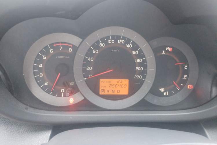 Used Toyota RAV4 2012 Luxurious 2.4L Automatic 4x4 with Stylish Features Instrument Cluster