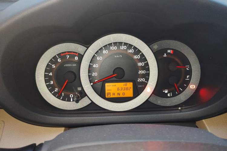 Used Toyota RAV4 2012 Luxurious Edition 2.0L Automatic All-Wheel Drive Instrument Cluster