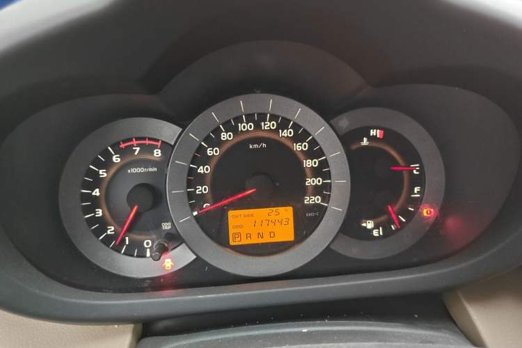 Used Toyota RAV4 2012 Luxurious Edition 2.0L Automatic All-Wheel Drive Instrument Cluster