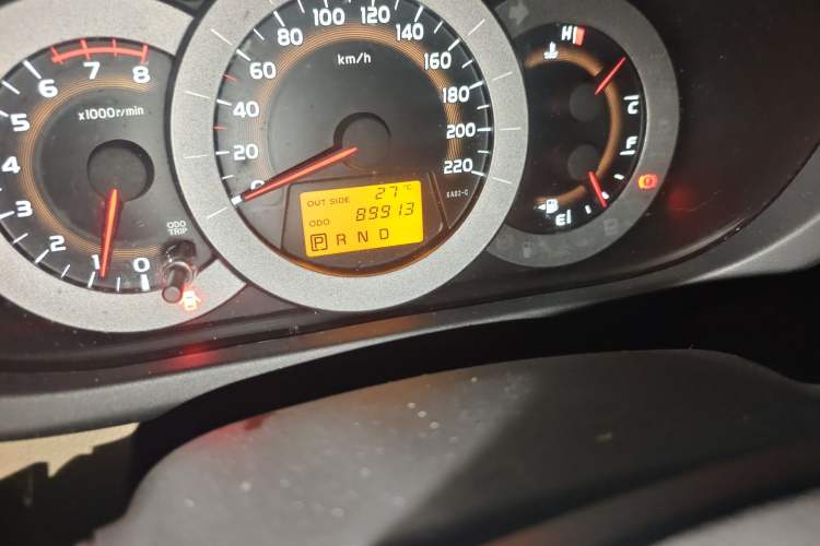 Used Toyota RAV4 2012 Luxurious 2.4L Automatic 4x4 with Stylish Features Odometer Close Up