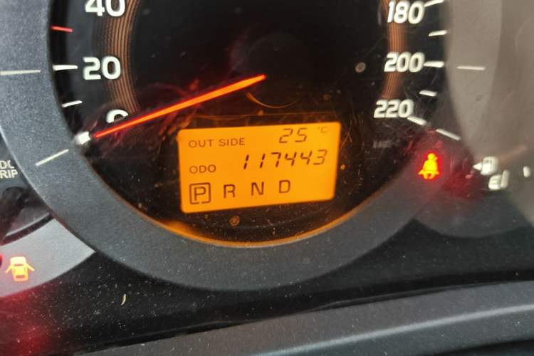 Used Toyota RAV4 2012 Luxurious Edition 2.0L Automatic All-Wheel Drive Odometer Close Up